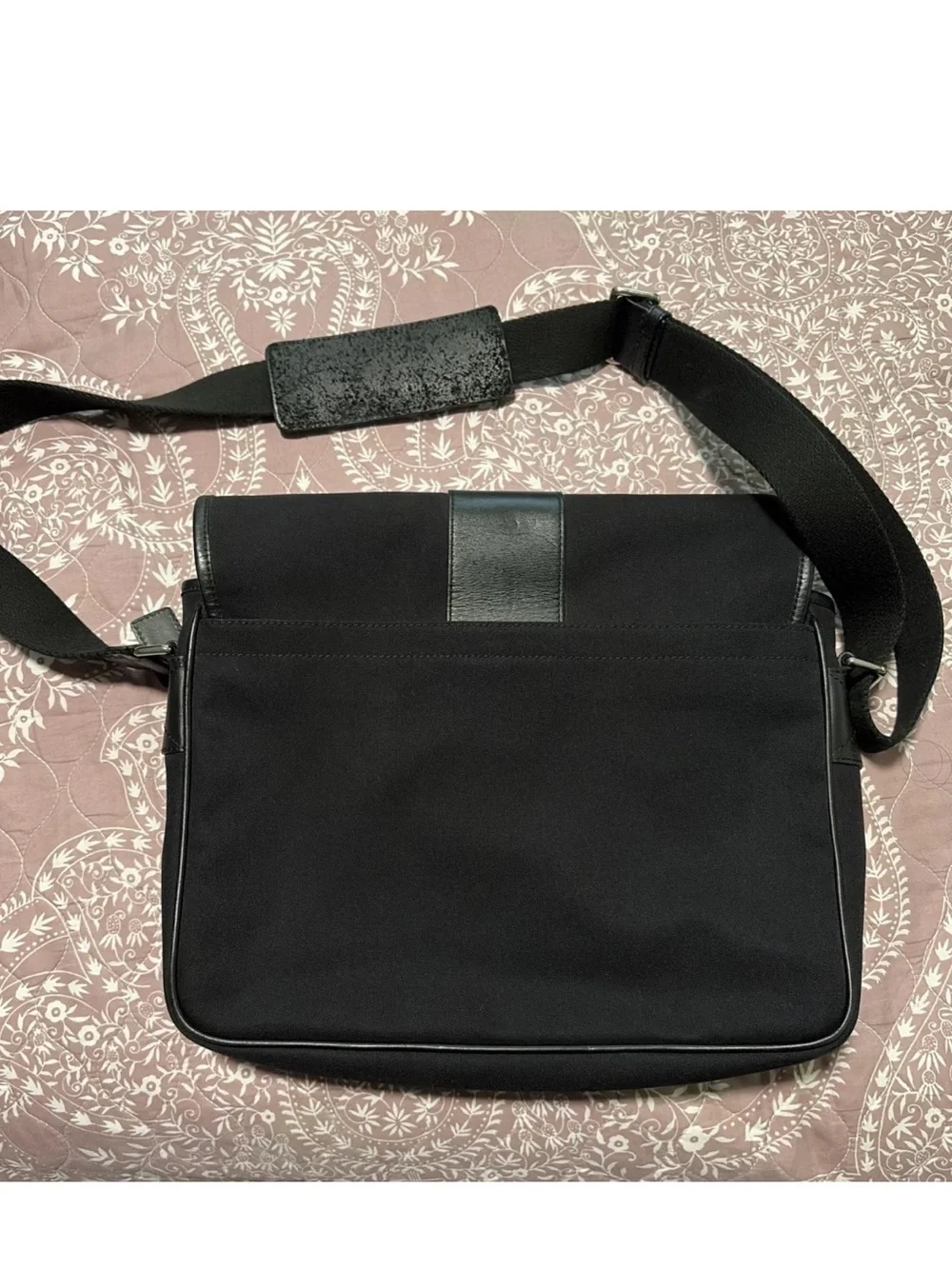Coach sleek black
